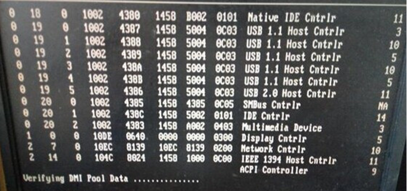 a disk read error occurred