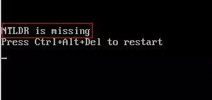 ntldr is missing是什么意思