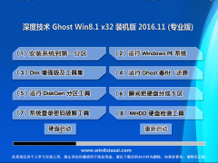 ȼGhost Win8.1 (X32) רҵ 2016v11(ü)