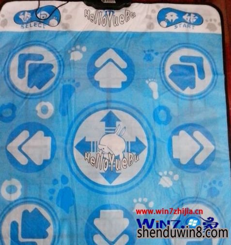 Win7大白菜专业版下怎么安装和使用跳舞毯
