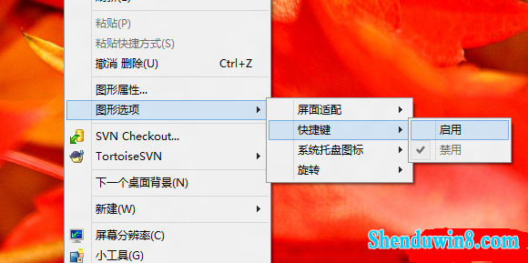 win8.1屏蔽ctrl+alt+up/down快捷键 三联