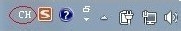 win8.1输入法前CH图标的删除方法 三联