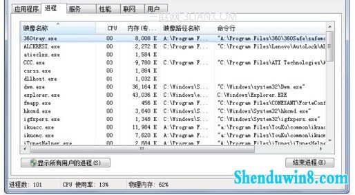 妙用win8.1任务管理器,找到进程所在文件