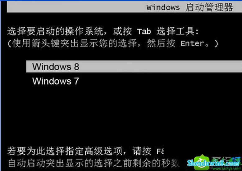 win10ϵͳװwin8˫ϵͳ󿪻˵ֹϵĽ