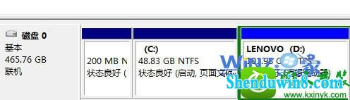 win8.1系统硬盘分区的操作方法