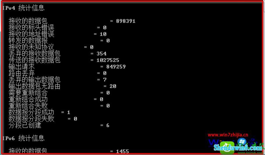 win8.1系统快速查看所有协议连接统计信息的操作方法