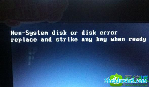 win10ϵͳʾnon-system disk or disk errorĽ
