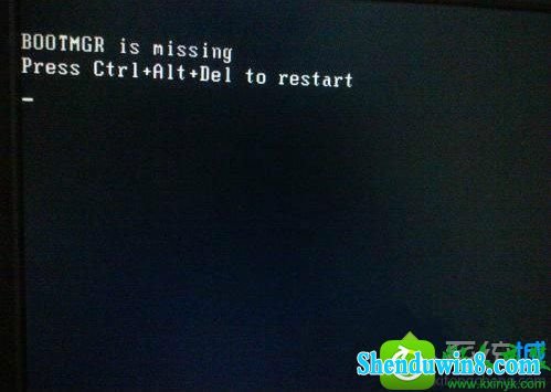 win8.1ϵͳʾBooTMGR is missingĽ