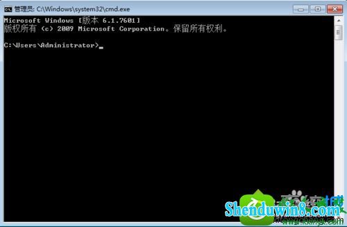 打开dos管理员窗口 win10系统改不了时间的解决方法