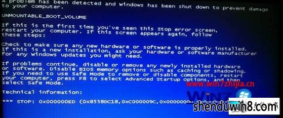 win8ϵͳʾ0x000000edͼĲ