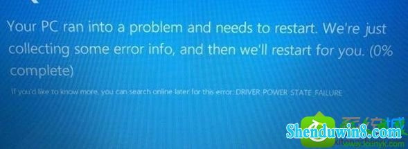win10ϵͳʾdrive power state failureĽ