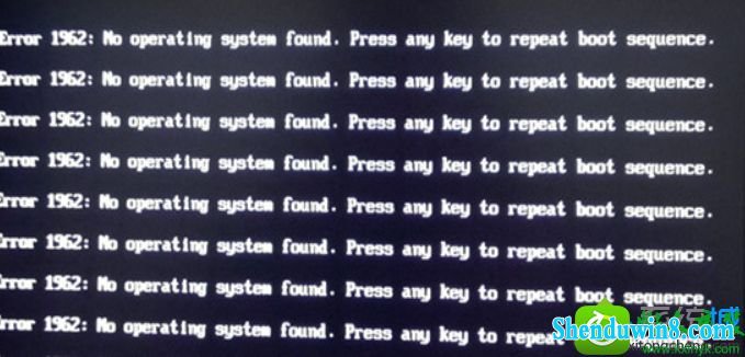 win8.1ϵͳԿʾError 1962:no operatingĽ