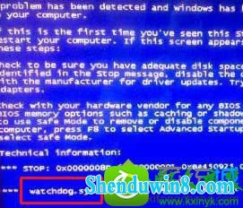 win8.1ϵͳƵͻȻwatchdog.sysĽ