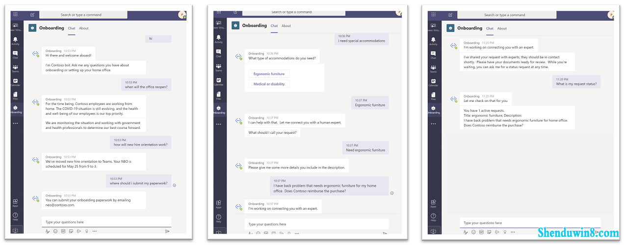 Microsoft TeamsеChatbot