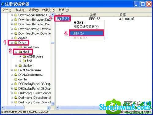 sHELL右侧窗口 win8.1系统双击F盘出现“无法访问”提示框的解决方法