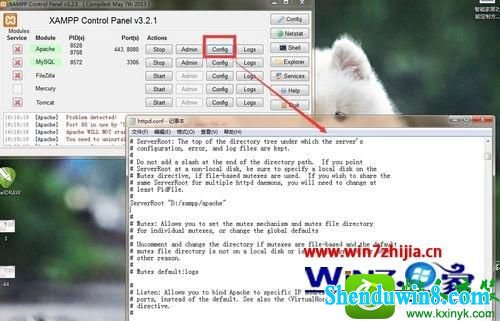 win10ϵͳxamppĶ˿ڵĲ