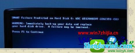 win8.1ϵͳʾsmart failure predicted on hard diskĽͼ