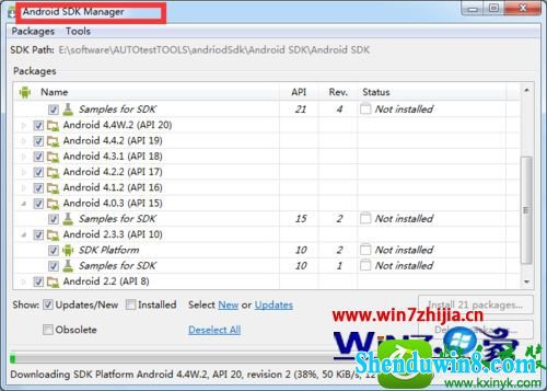 win8.1ϵͳAndriod sdK Manager޷µĽ