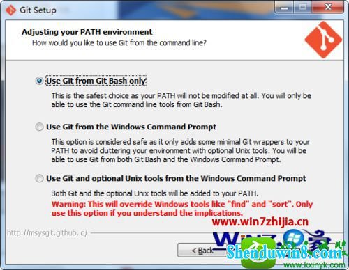 win8.1ϵͳװmsysGitĲ