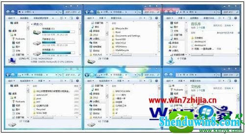 win8.1系统怎么操作多窗口显示排列切换 win8.1系统操作多窗口显示排列切换的操作方法