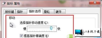 选择“指针选项”