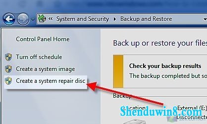 win10自带恢复功能建系统还原盘 三联