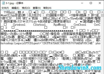 win10打开记事本显示乱码怎么办 三联