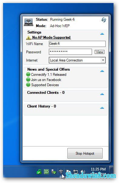 笔记本怎么做wifi热点(win10版)