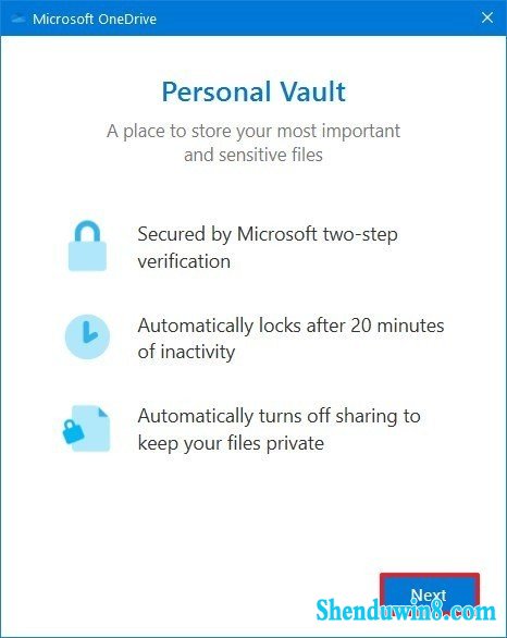 Win10ϵͳOneDrive Personal Vault洢